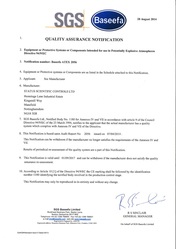 ATEX Quality Assurance