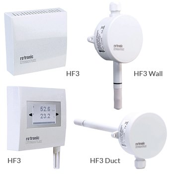 Standard Humidity and Temperature Transmitter - Rotronic HF3 - 1