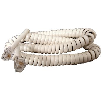 AII-2000/ 3000 A, M - Cable Coiled Handset Telephone Jack Ends
