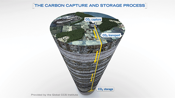 Carbon Capture Strorage and process